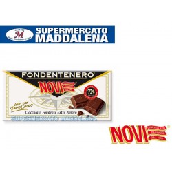 Cioccolato Novi Fondente Nero Tavoletta 100 gr