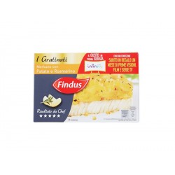 FILETTI DI MERLUZZO GRATINATO PATATE / ROSMARINO 380 GR FINDUS