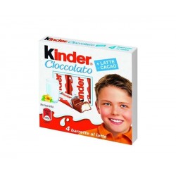 Kinder Cioccolato 4 Barrette 