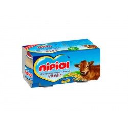 Nipiol Omogeneizzato Vitello 2x80gr