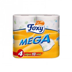 Carta Igienica Foxi Mega 2 Veli   4 Rotoli
