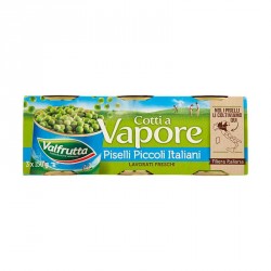 Valfrutta Piselli al vapore 3x150 gr