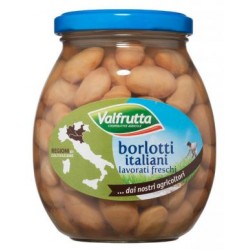 Valfrutta Fagioli Borlotti in vetro 360 gr