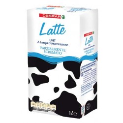 LATTE PARZIALMENTE SCREMATO DESPAR BRIK  LT. 1
