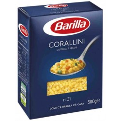 Pasta Barilla N°31   Corallini 500 gr