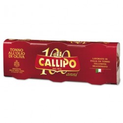 Tonno al'olio d'oliva Calippo  3x80g.