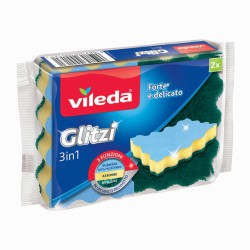 Vileda Fibra Verde Glitzi 3 pz