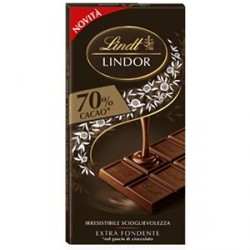 Cioccolato Tavoletta Lindor Extra Fondente 100gr
