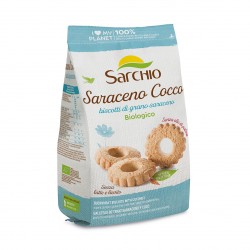 Biscotti Sarchio Saraceno e Cocco  200gr Senza Glutine