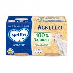 Mellin Omogeneizzato Agnello  2x80gr