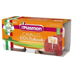 Plasmon Omogeneizzato Cavallo 2x80 gr