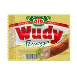 AIA Wurstel Wudy Formaggio  150gr